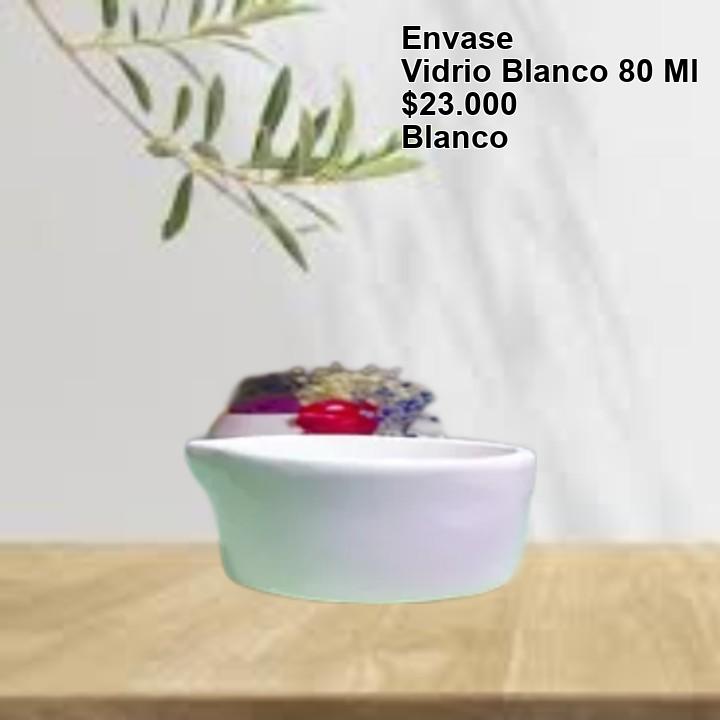 Vidrio blanco 80 ml